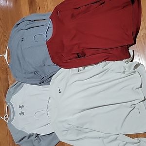 Mens medium name brand long sleeves